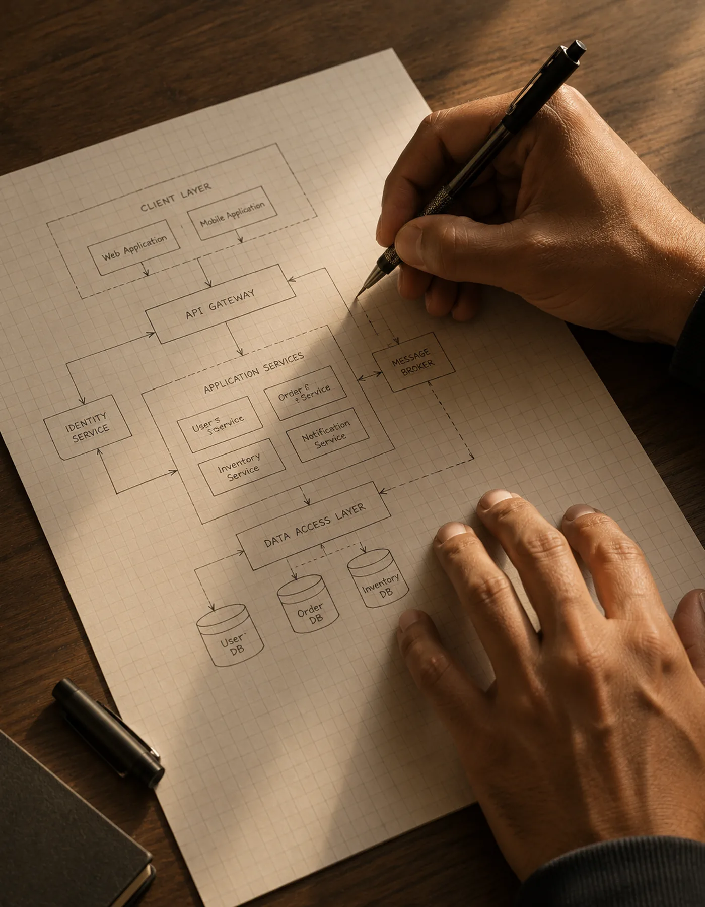 Design — step 04 of the Frontier One Technology delivery process
